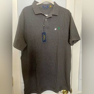 Polo by Ralph Lauren classic fit. Size XL. Grey color.